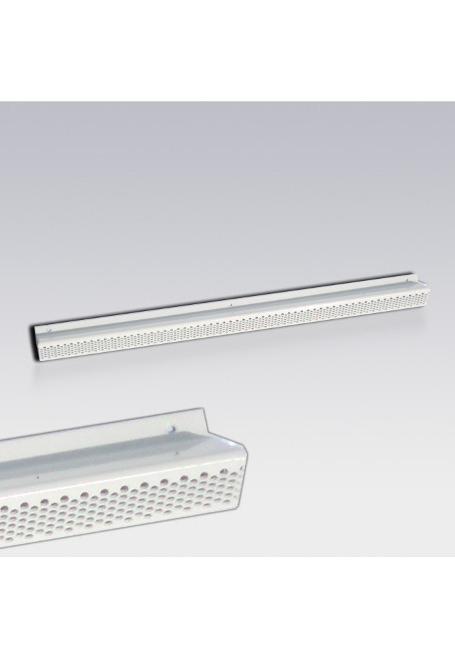 VENTILATIEKAPJE, ALUMINIUM, OPBOUWMAAT 300X30MM, WIT, RAL 9010